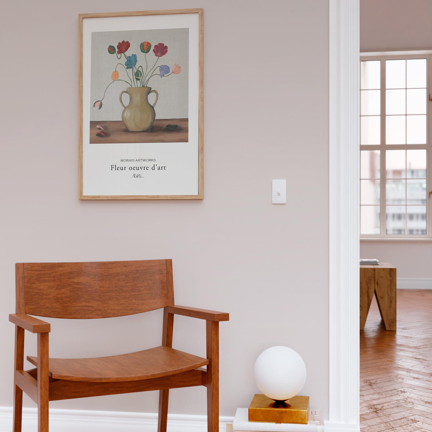 Morais Artworks Fleur oeuvre d’art plakat